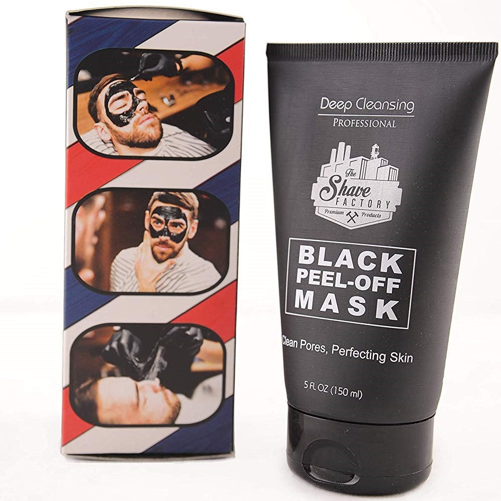 The Shave Factory Deep Cleansing Black Peel-Off Face Mask 150ml