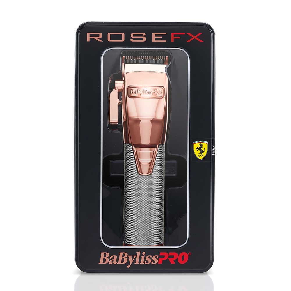 BaByliss PRO Rose FX Lithium Hair Clipper - FX870RG Ferrari Package 