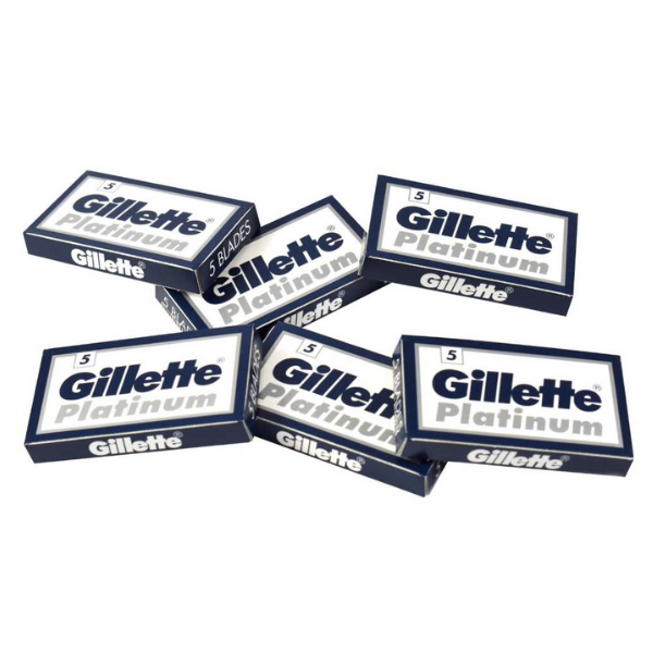 Gillette Platinum Double Edge Blades - 100 Blades
