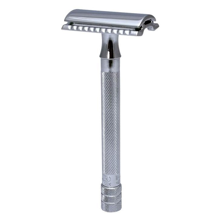 Merkur 23C Long Handle Chrome Double Edge Safety Razor