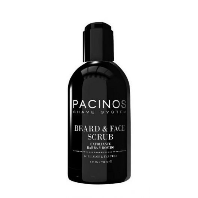 Pacinos Beard & Face Scrub with Aloe & Tea Tree 118mL