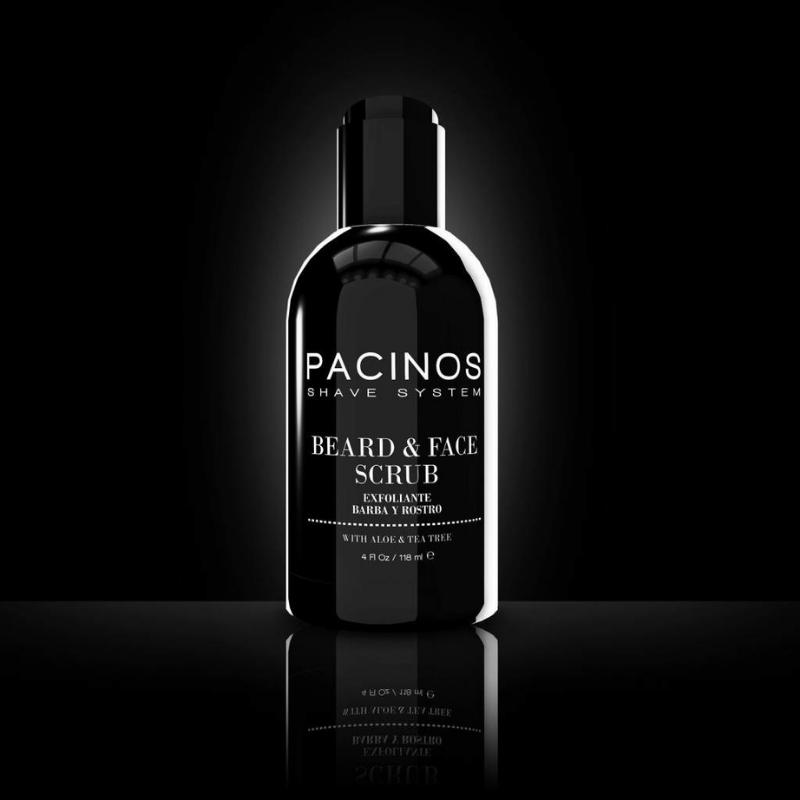 Pacinos Beard & Face Scrub with Aloe & Tea Tree 118mL