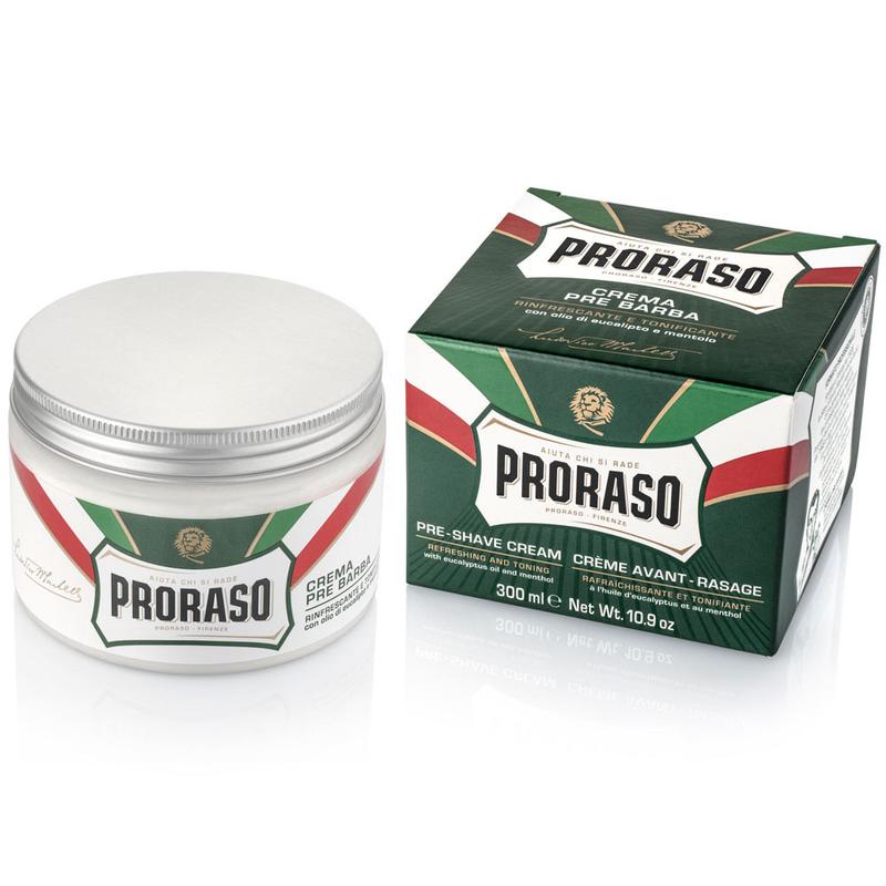 Proraso Pre & Aftershave Cream Refresh Eucalyptus & Menthol  300ml with box