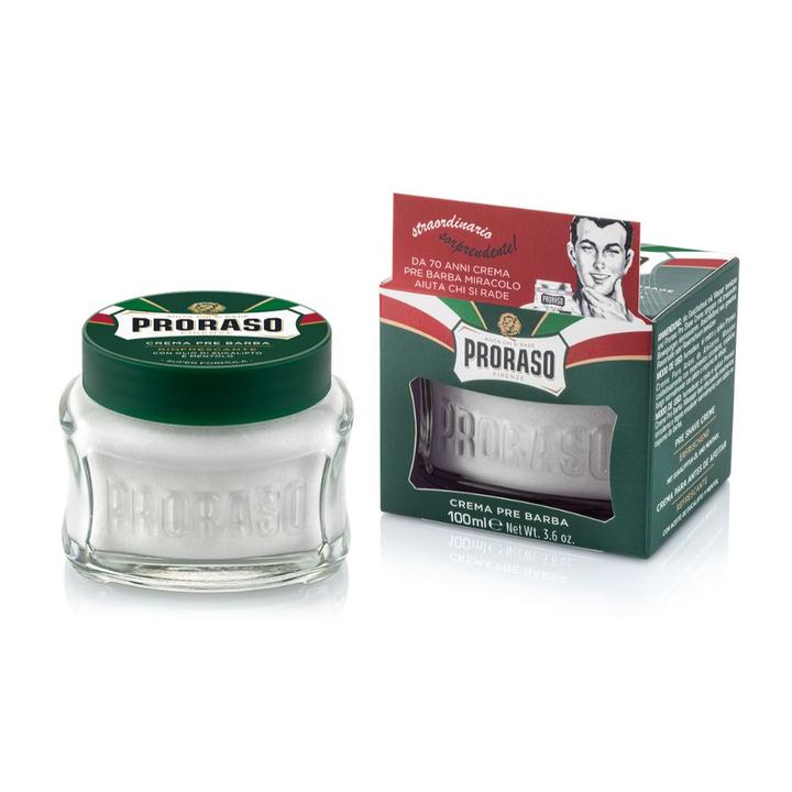 Proraso Pre-Shave Cream Refresh Eucalyptus & Menthol 100ml (green)