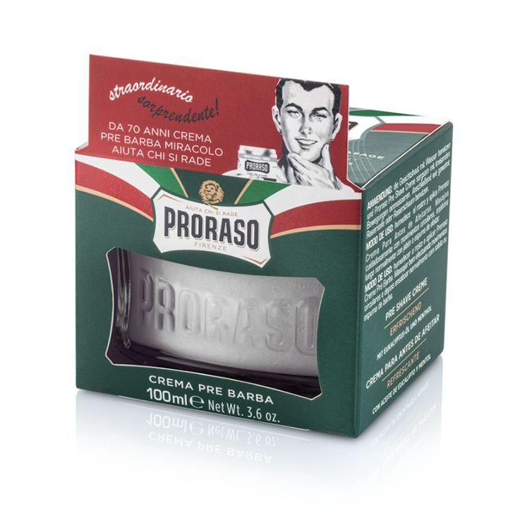 Proraso Pre-Shave Cream Refresh Eucalyptus & Menthol 100ml (green)