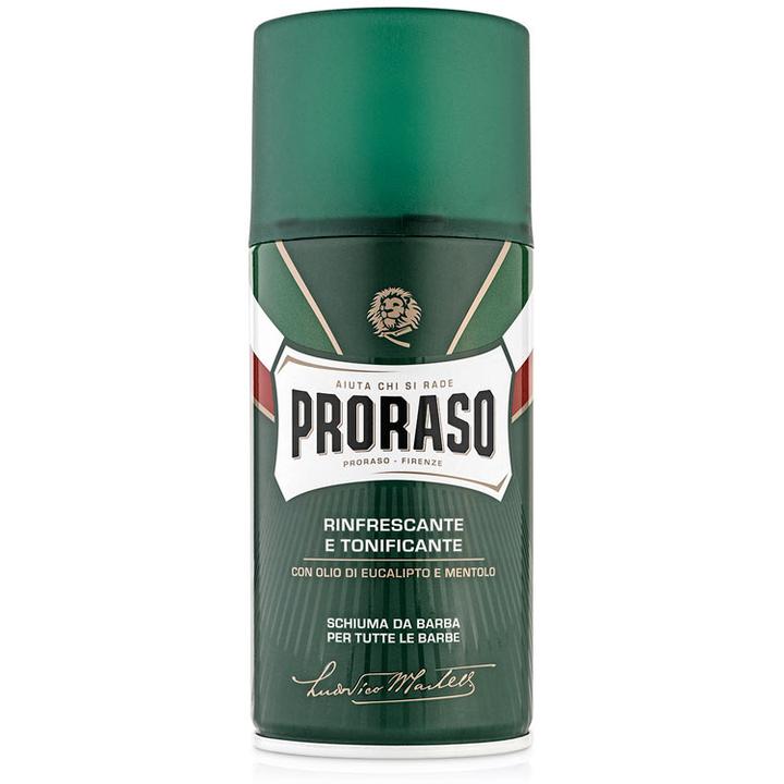 Proraso Shaving Foam Refresh Eucalyptus and Menthol 300ml - Green