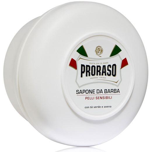 Proraso Shaving Soap Bowl Sensitive Green Tea & Oatmeal 150ml