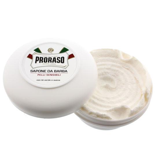 Proraso Shaving Soap Bowl Sensitive Green Tea & Oatmeal 150ml