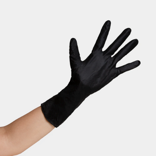 Robert De Soto Black Satin Ultra Reusable Gloves