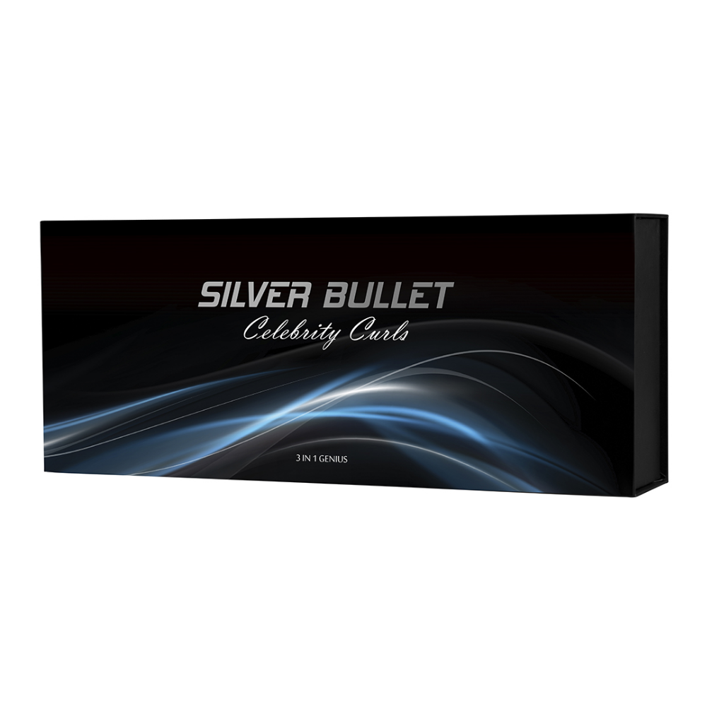 Silver Bullet Celebrity Curls – 3-in-1 Genius Curling Iron