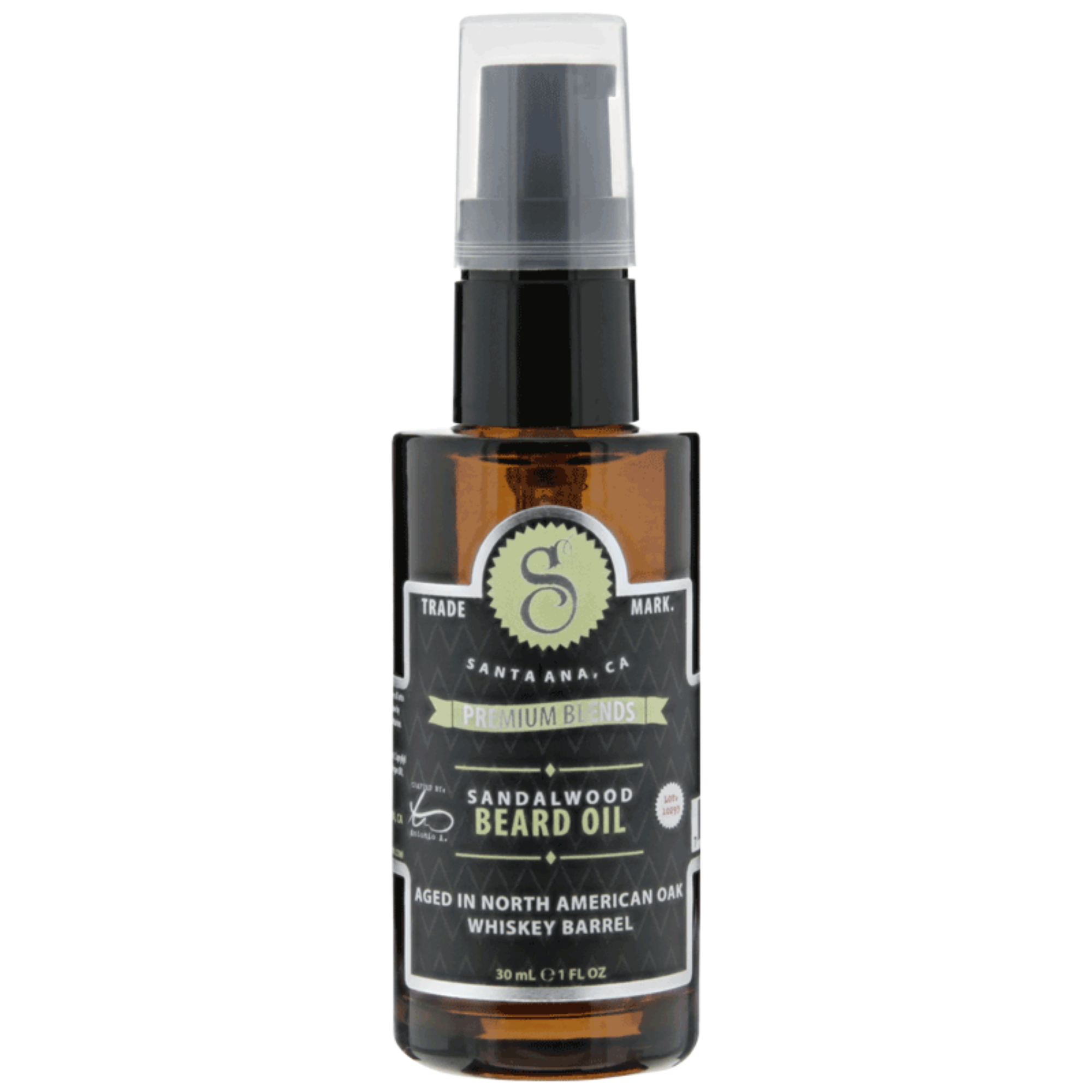 Suavecito Premium Blends Sandalwood Beard Oil