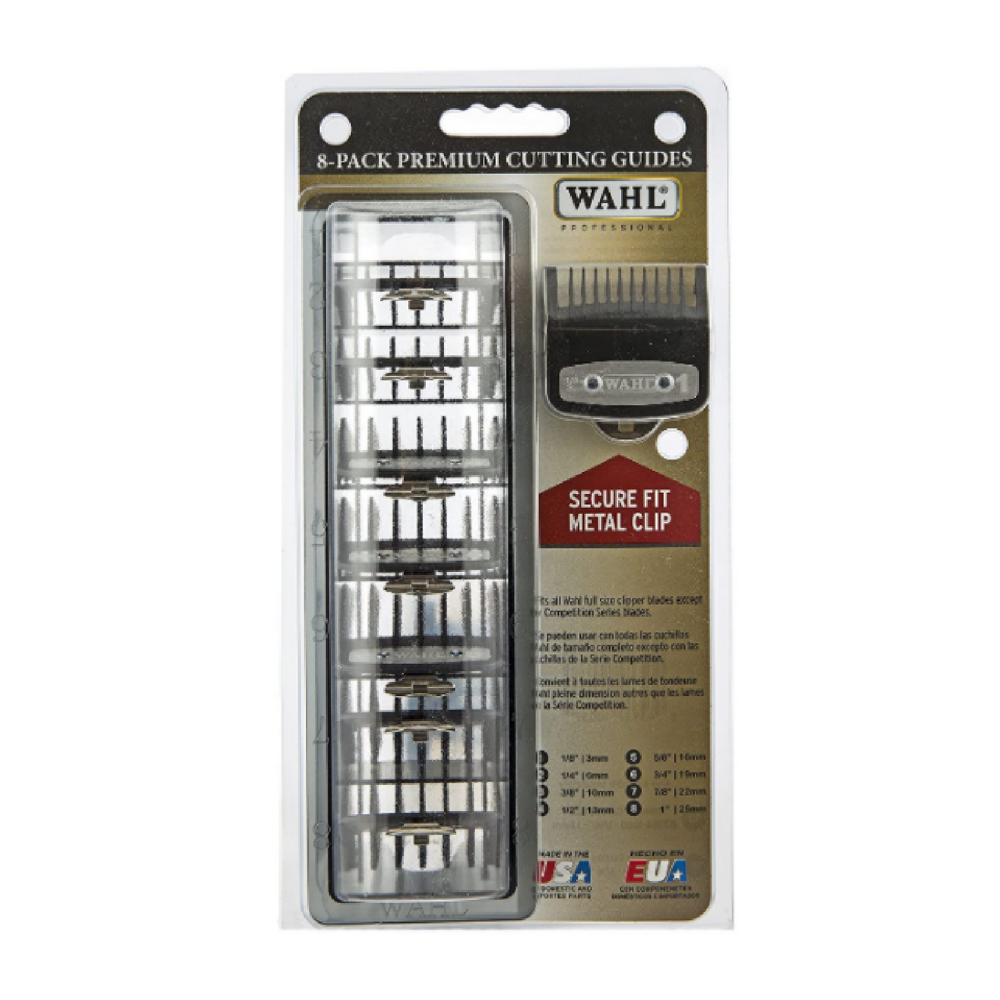 WAHL 8-Pack Premium Cutting Guides